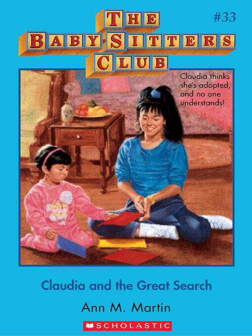 Title details for Claudia and the Great Search by Ann M. Martin - Available